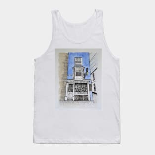 Fish & Chip Shop Painting Southwold Tank Top